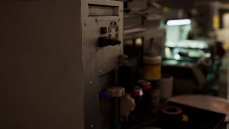 antiguo espacio de trabajo de computadora personal de época