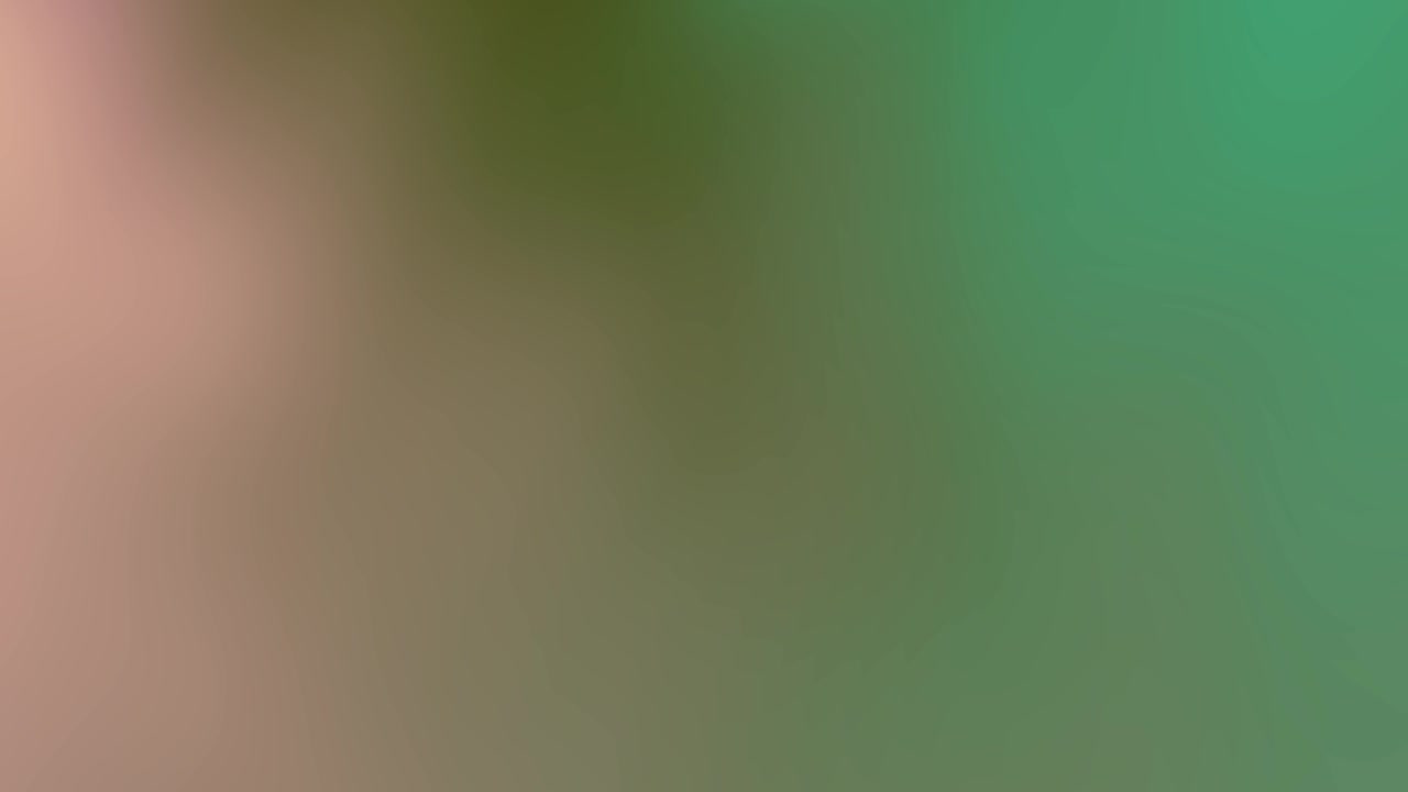 Smooth Flowing Abstract Gradient Background in Green and Pink