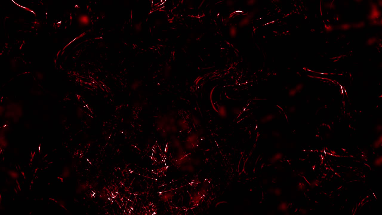 Dark, abstract texture with eerie red organic shapes and subtle movement. A seamless loop for horror, medical, or suspenseful motion backgrounds