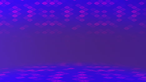 abstract blue and purple diamond grid pattern on gradient background