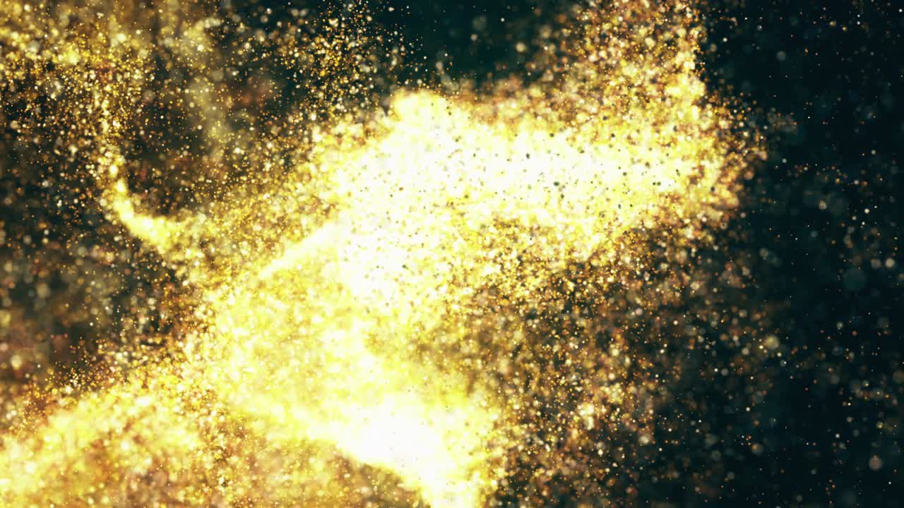 partícula brillante, fondo abstracto.