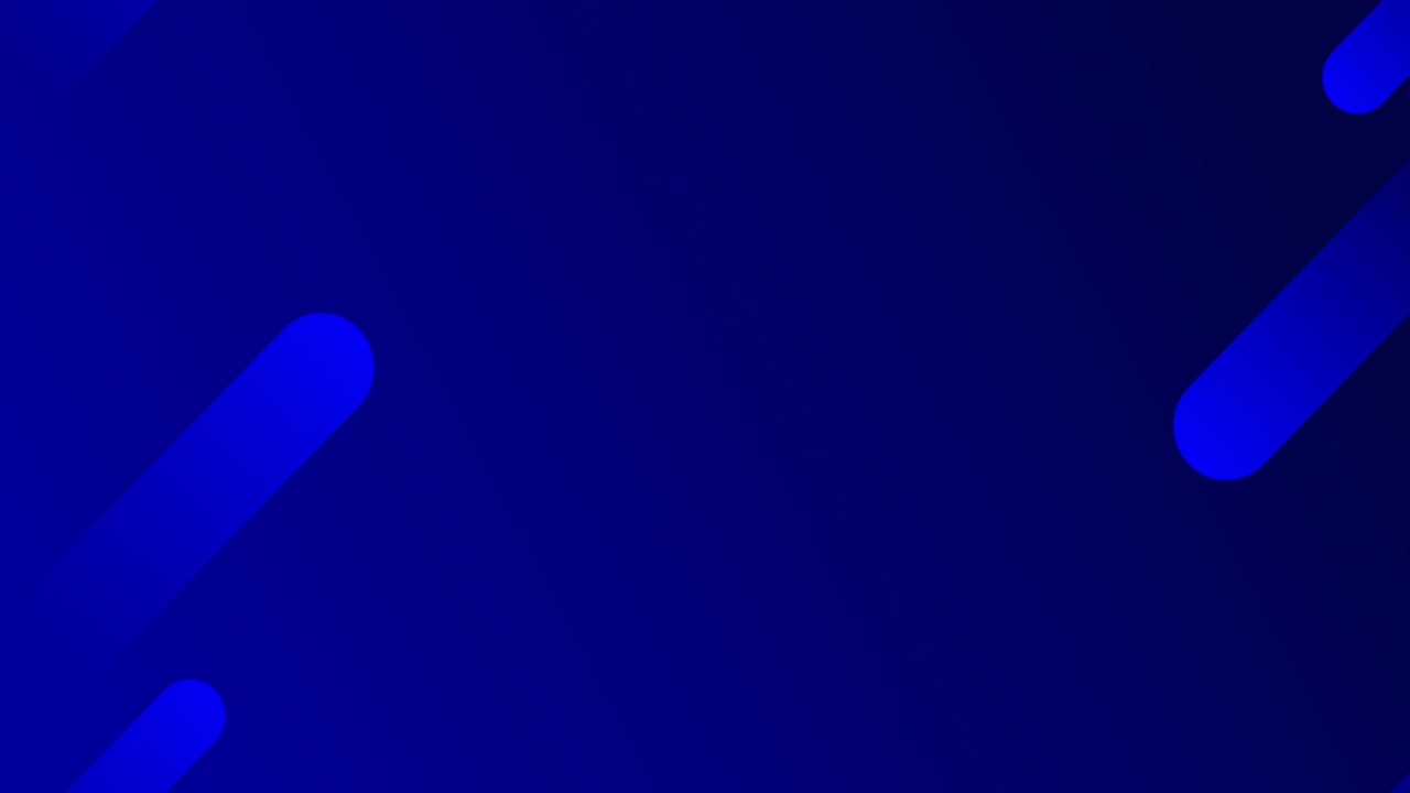 4k fondo animado. abstracto de moda gradiente azul que fluye líneas redondas.