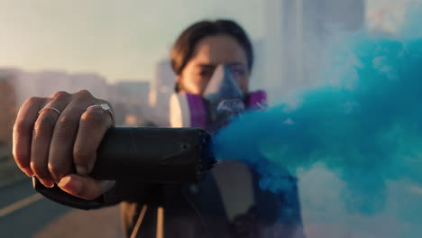 young-woman-holding-smoke-grenade-wearing-gas-mask-rebellious-girl-protesting-against-climate-change-pollution-with-respirator-for-poisonous-air-global-warming-emergency