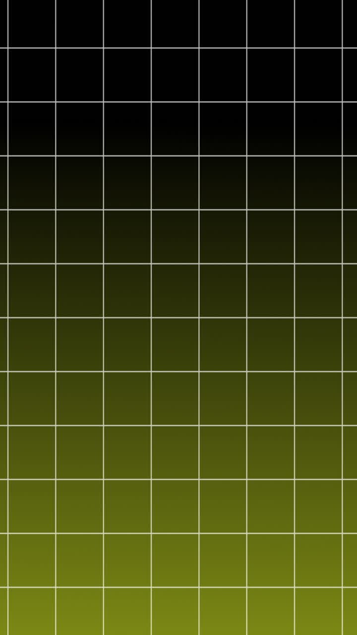 White Grid Pattern on Black and Green Gradient Background