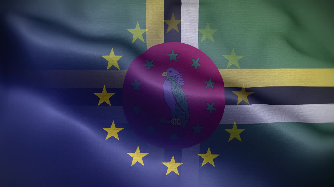 eu 도미니카 발 루프 배경 4k