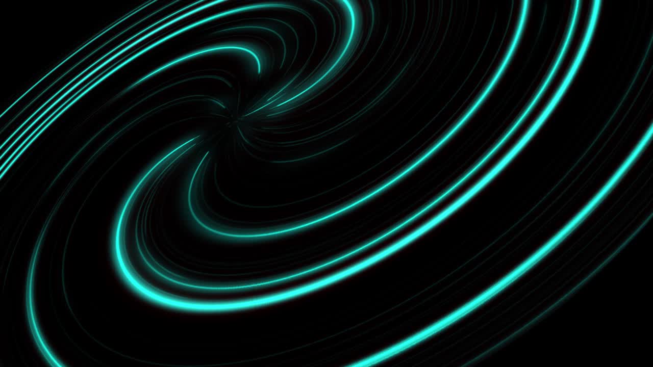 Vortex neon inhalation animation motion graphics