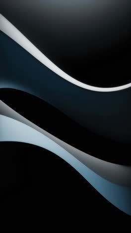 sleek, abstract design with curved lines and a glossy finish video. live mobile wallpaper