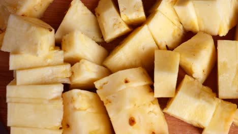 chopped pineapple