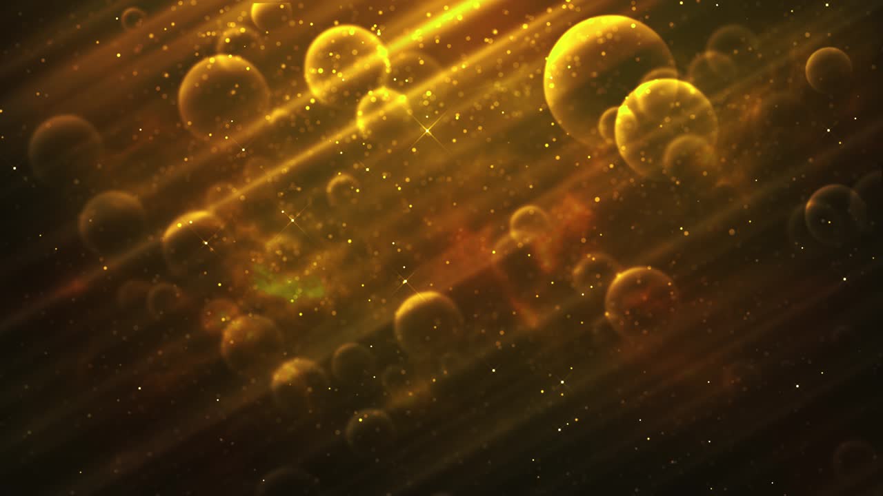 Luxury glitter shapes golden lines elegant wavy gold line pattern on black background minimal motion