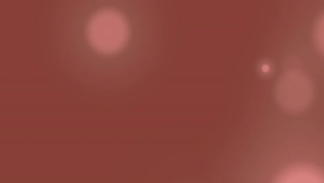animación de puntos de luz sobre fondo rojo