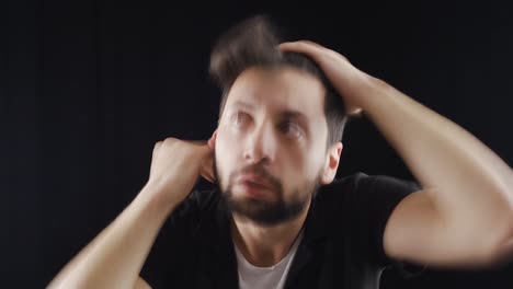 trastorno de la salud mental. síntomas de esquizofrenia.