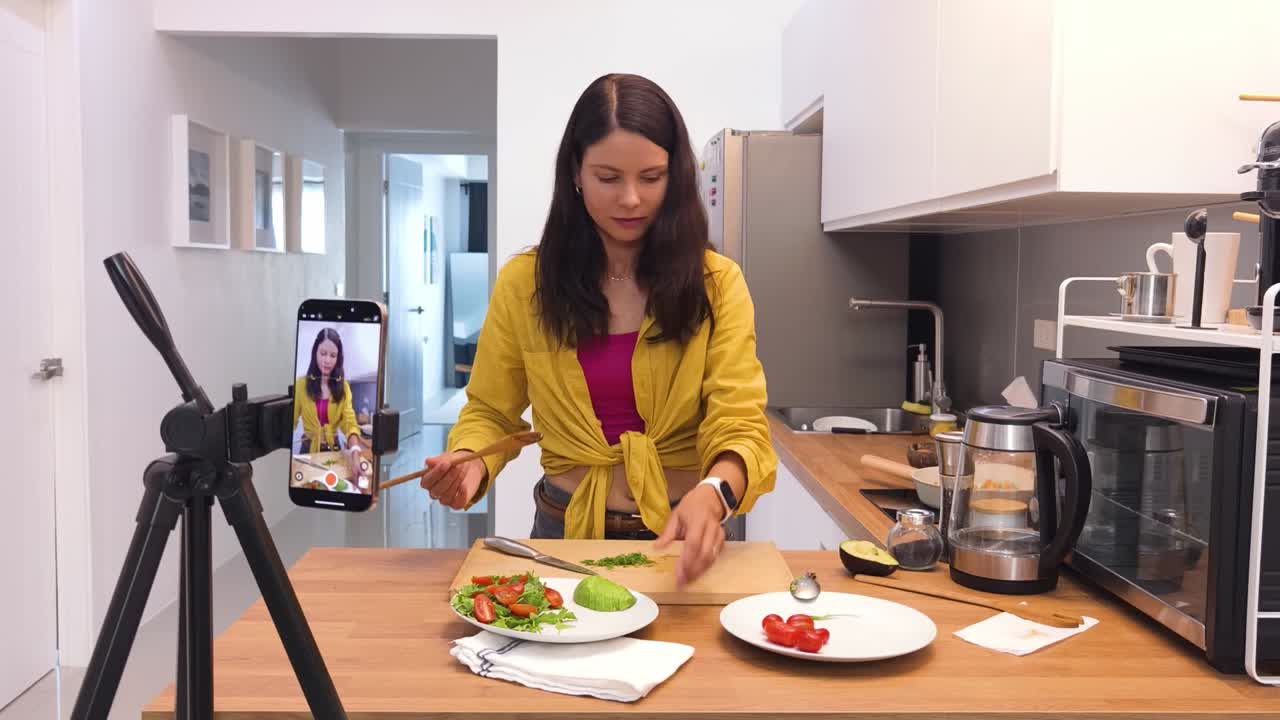 cocinar una deliciosa ensalada de aguacate - tutorial de recetas saludables