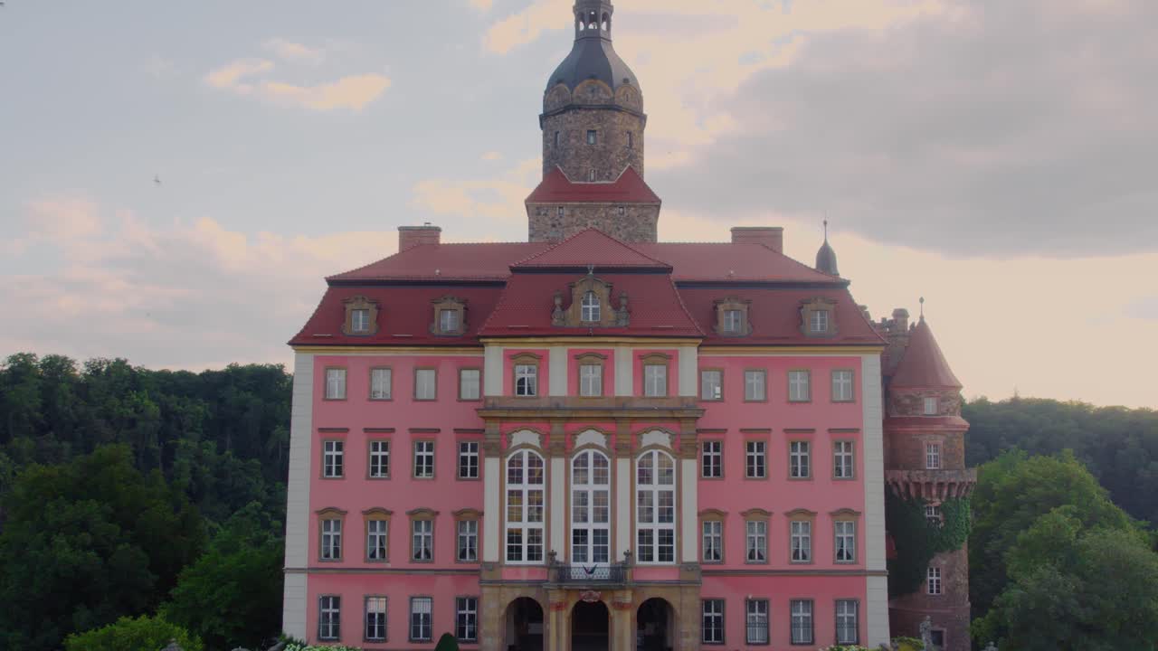 Pink Castle Aerial View