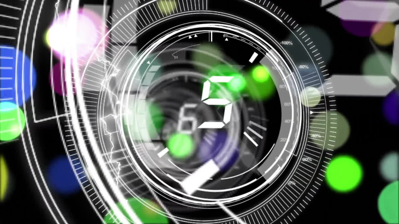 숫자가 변하는 범위의 네트워크의 애니메이션