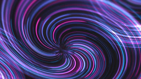 geschwindigkeit des lichts neon glühende animation uhd hintergrund verdrehte linien in bewegung wirbel farbenfroher wirbel