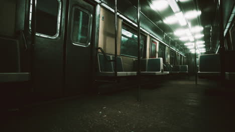 Der-U-Bahn-Wagen-Ist-Wegen-Des-Coronavirus-Ausbruchs-In-Der-Stadt-Leer