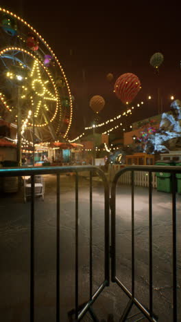 a night at the amusement park