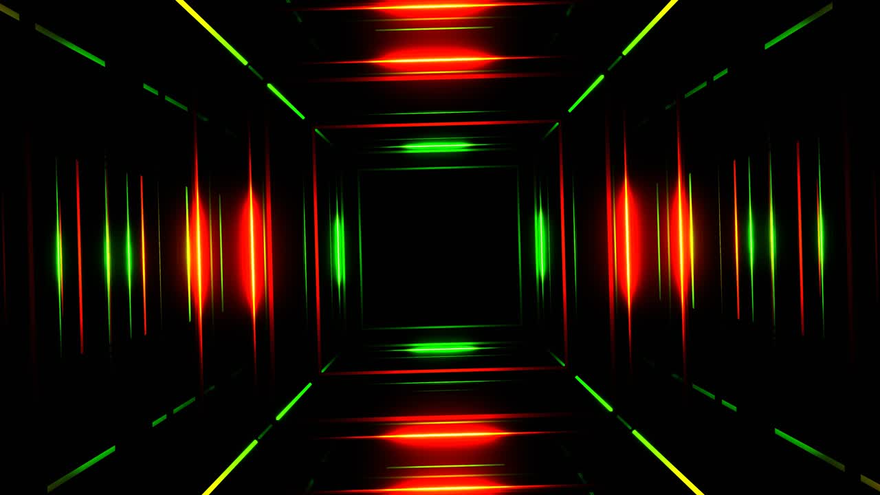 tecnologia di sfondo 4k con movimento di particelle luccicanti in un cyberspacebstra