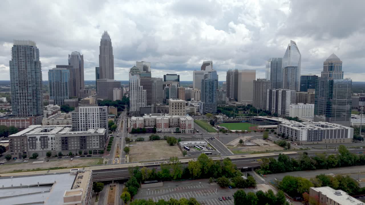 항공 촬영, 샬럿 노스캐롤라이나, 노스캐롤라이나 스카이라인