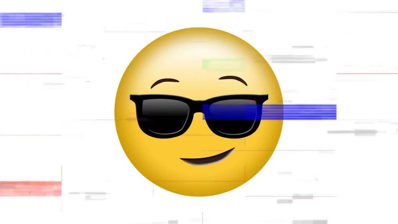 Smiling face with sunglasses emoji