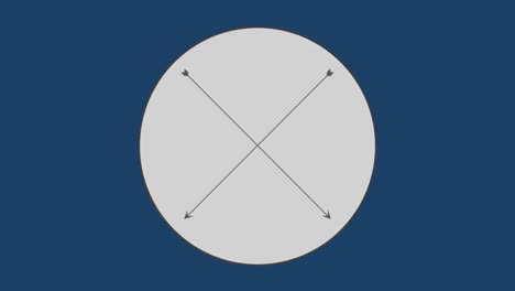 Cross-arrow-in-circle-