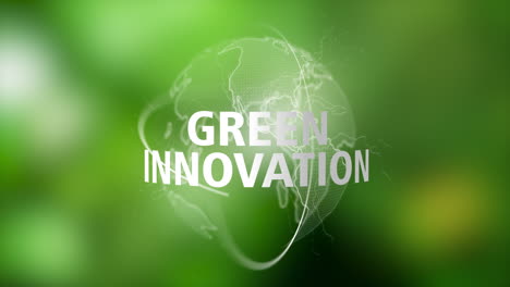 green innovation: a sustainable future