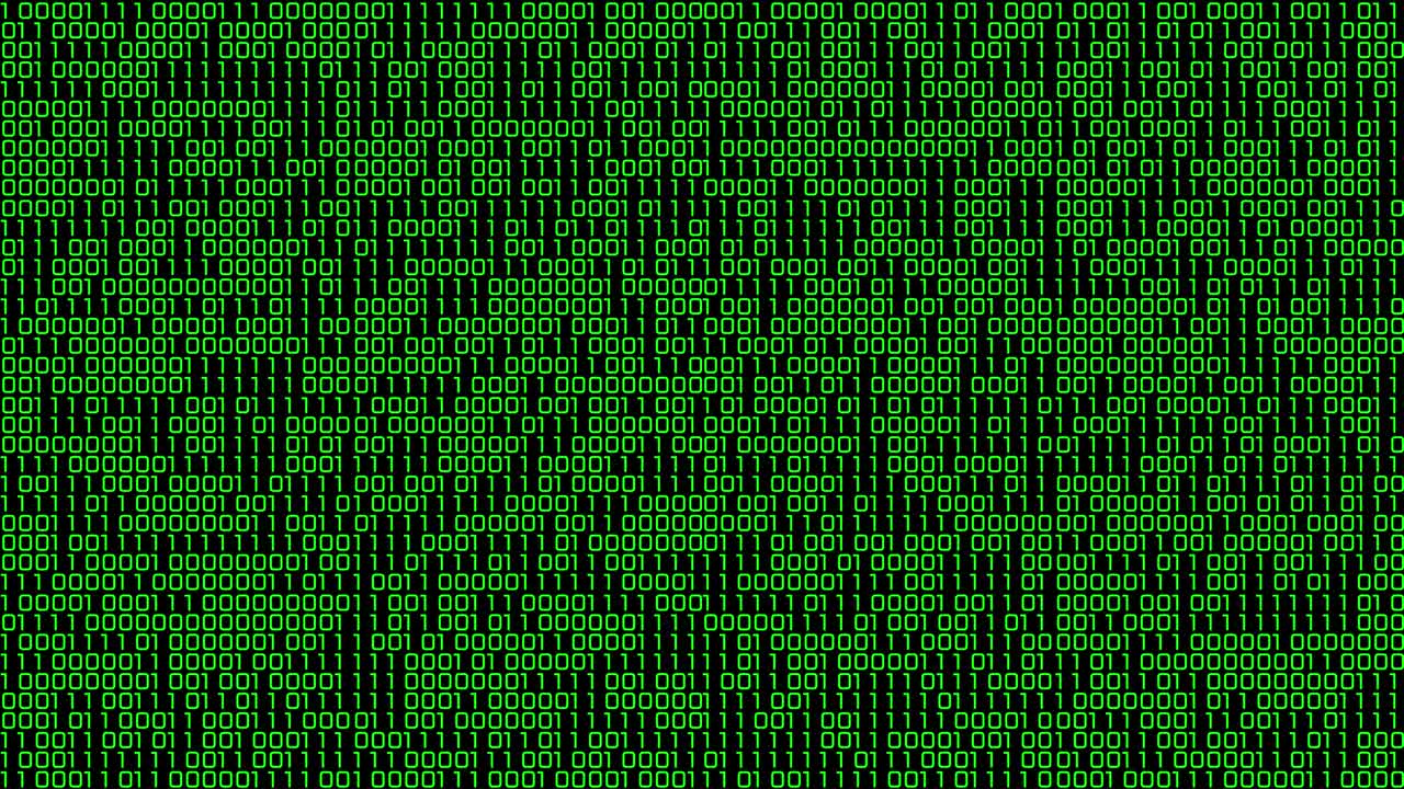 Binary numbers backdrop