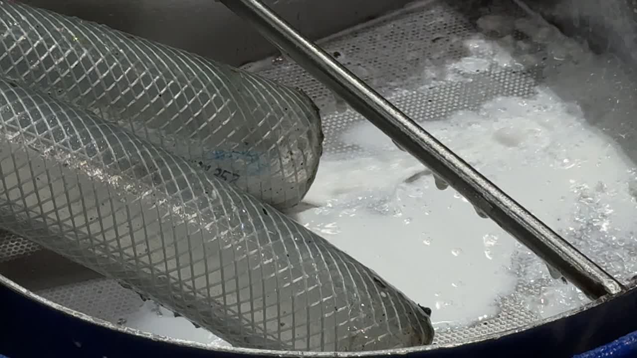 Impurities cleaning process in high end premium fibre cement products factory