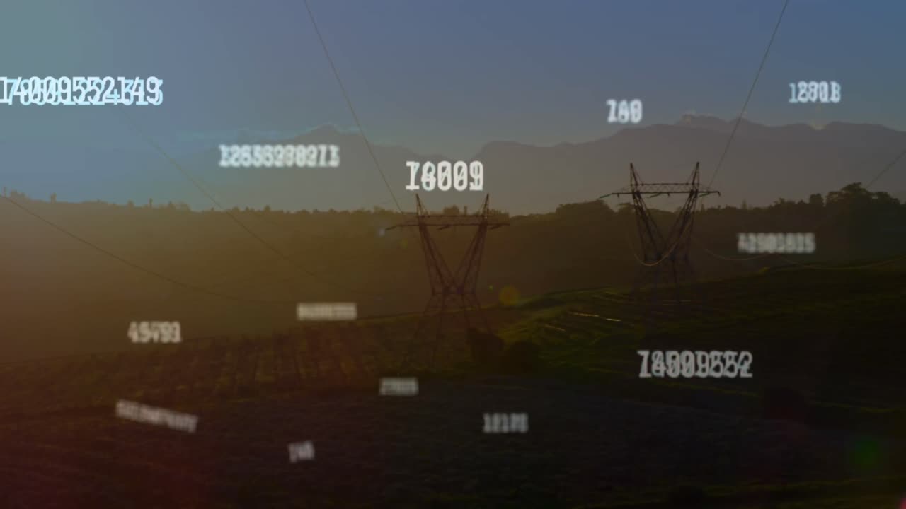 About global business, finances, digital interface and connections concept