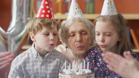 grandmother's birthday celebration