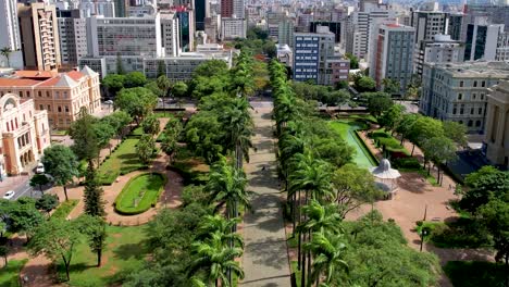 aerial view of downtown belo horizonte minas gerais brazil