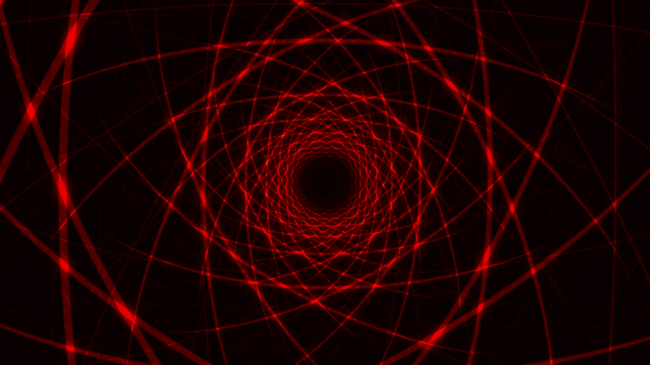 Abstract Spiral Lines Animation Background
