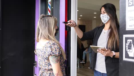 sair salons and beauty parlors open across america during the during the covid19 coronavirus pandemic emergency outbreak 7