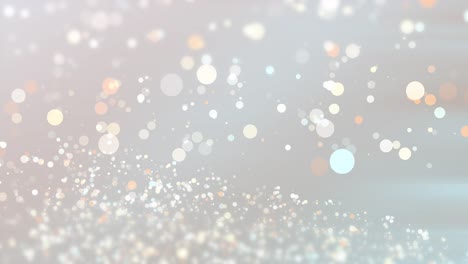 4k white abstract motion background shining gold particles loop video loop animation glittering