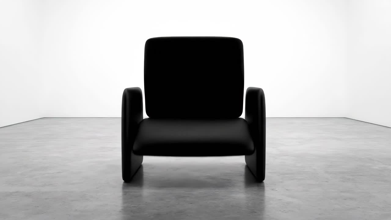 Modern Black Chair