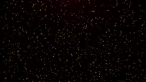 gold particles glitter background. loop animation