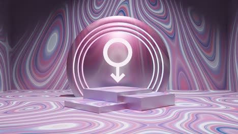 display-product-with-liquid-tripping-psychedelic-background-and-gender-male-logo-in-3d-rendering-animation-endless-loop-e-commerce-sale-website