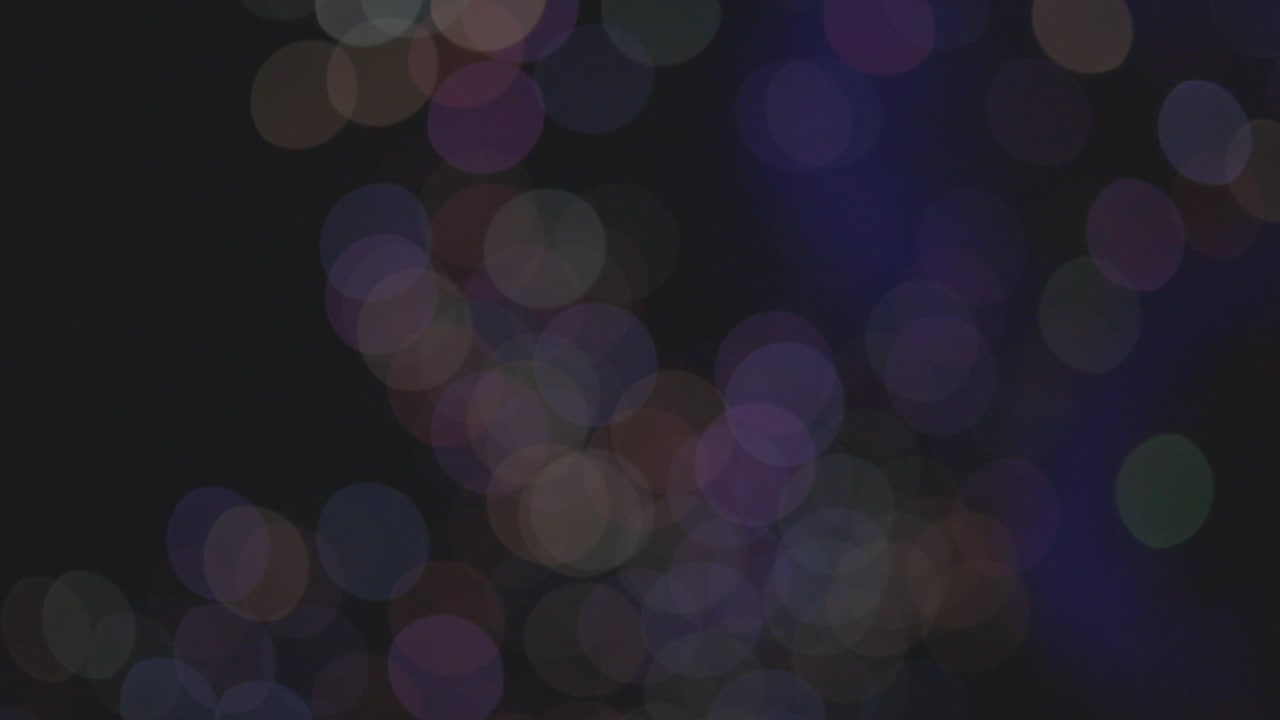 hermoso reflejo de resplandor de la luz, bokeh y desfocado