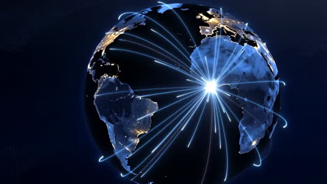 global network connectivity on earth