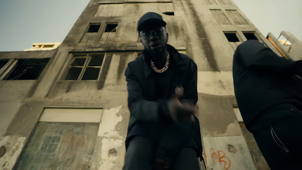 Hip Hop Artists in Urban Decay Setting