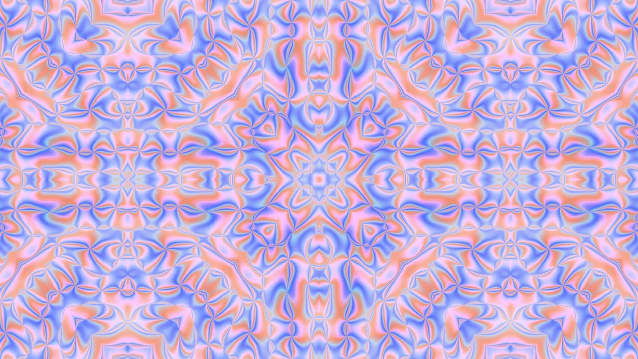 Sfondo olografico astratto con una grafica in movimento in loop continuo. Superficie a mosaico in lamina 4K di tendenza che è animata.