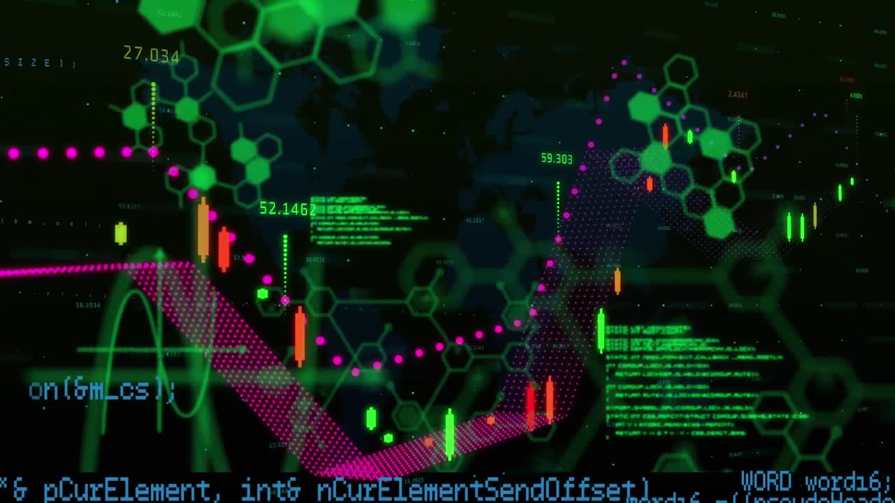 데이터 처리에 맞서 움직이는 그래프