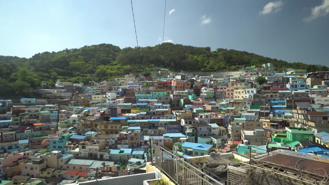 Hillside in Busan, South Korea