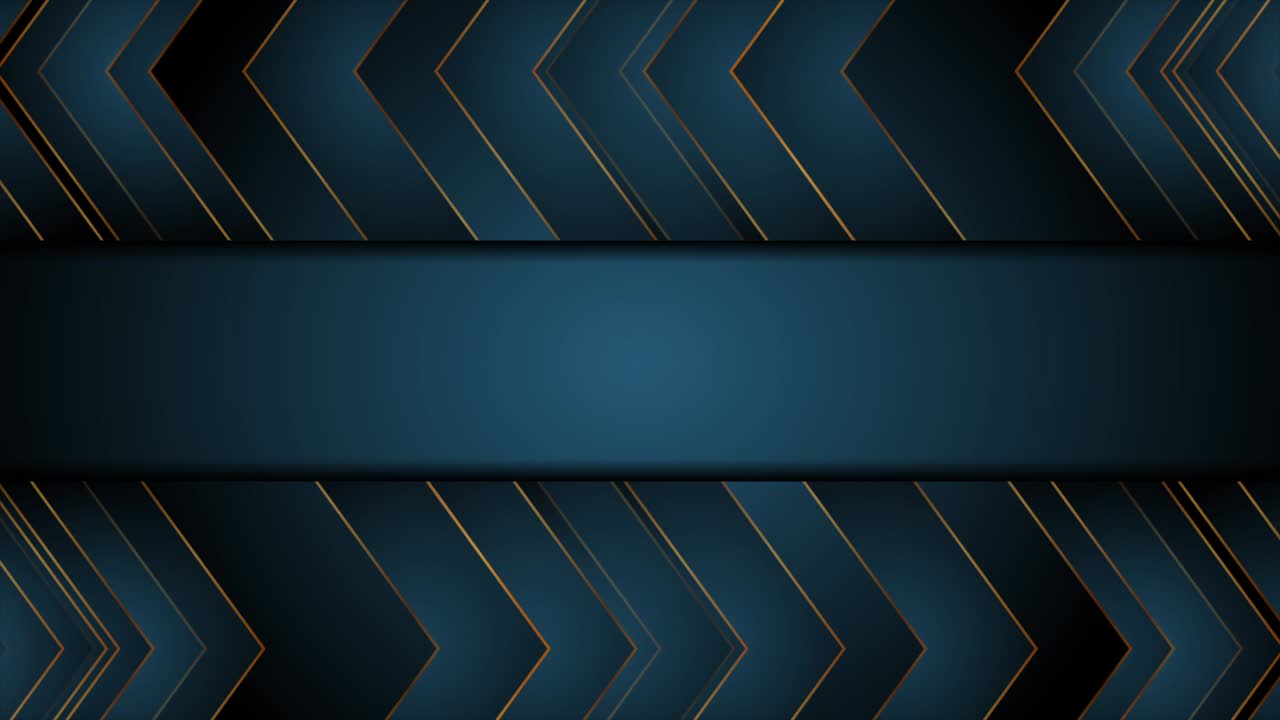 azul oscuro y bronce tecnología abstracta flechas corporativas fondo de movimiento
