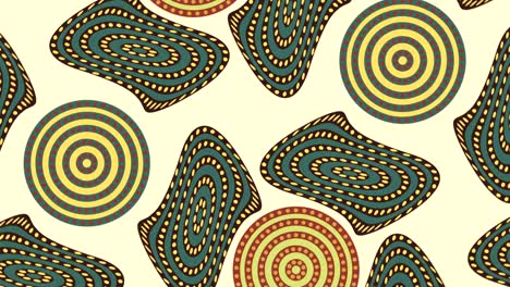 animated background of a brown pattern