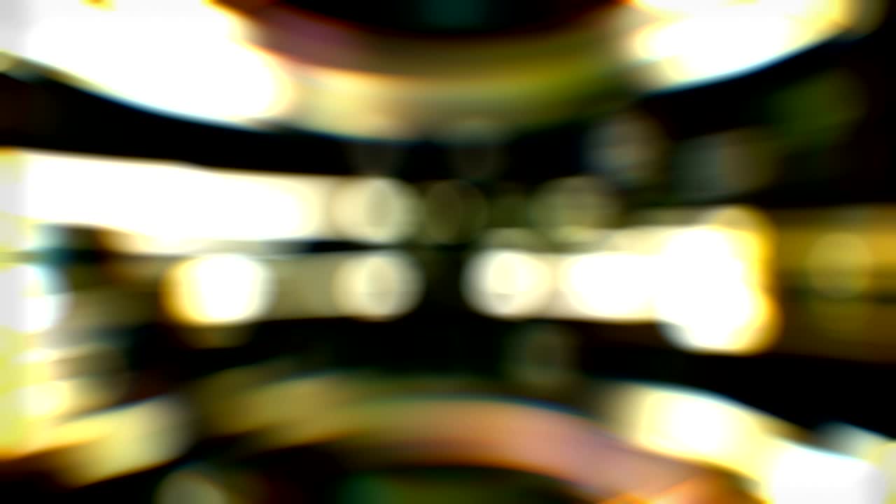 부드러운 곡선 빛 보케