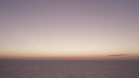 sunset in pacific ocean mexico