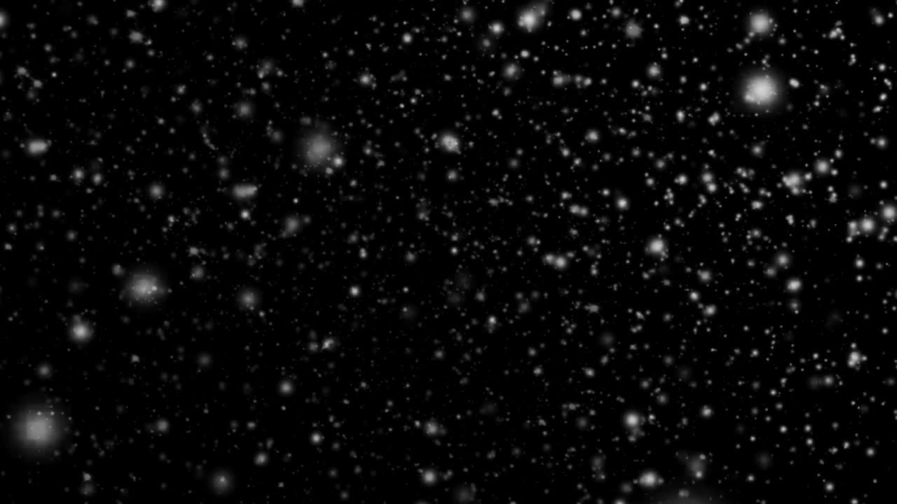 Starfield effect with black background