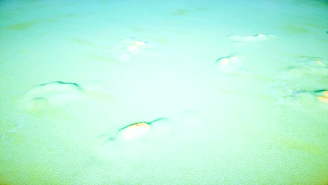 top view beach sand islands 4k