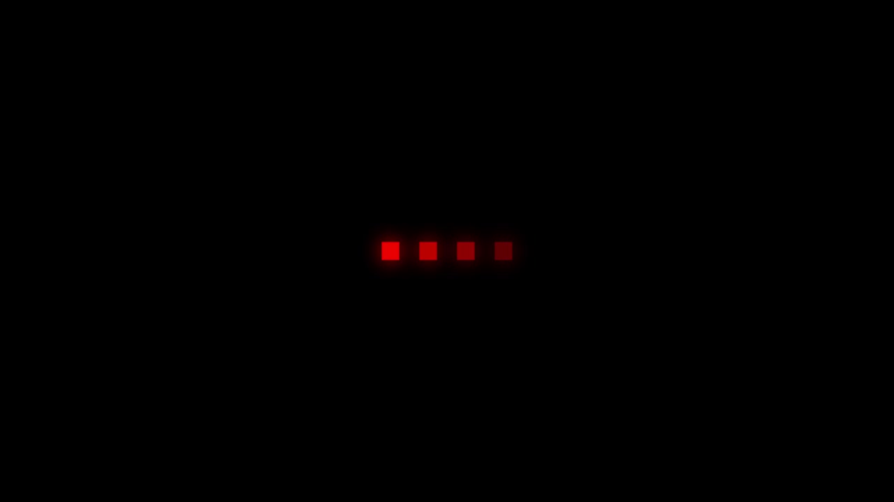 Red dots in the dark